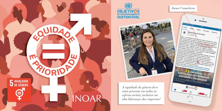 Inoar Cosméticos em apoio à meta da ONU para&nbsp;mulheres