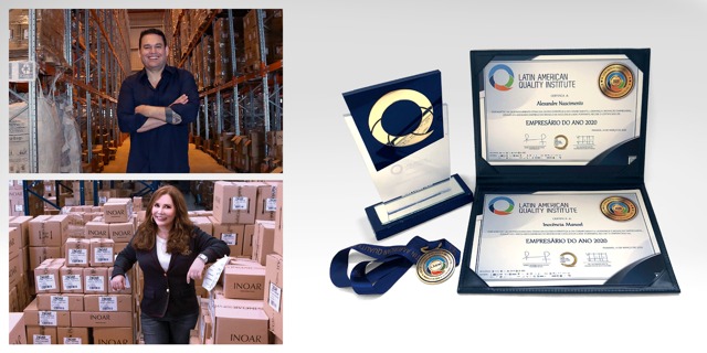 Inoar Cosméticos recebe Prêmio Empresa Brasileira do&nbsp;Ano