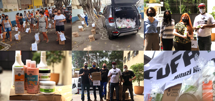 Inoar faz doação de produtos de higiene pessoal para&nbsp;Cufa